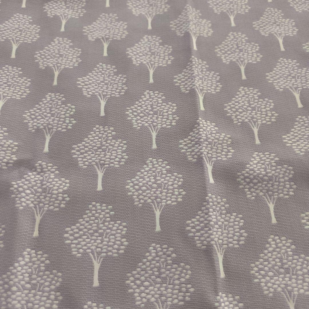 モモナチュラル　オーダーフラットカーテン 2枚セット　北欧柄