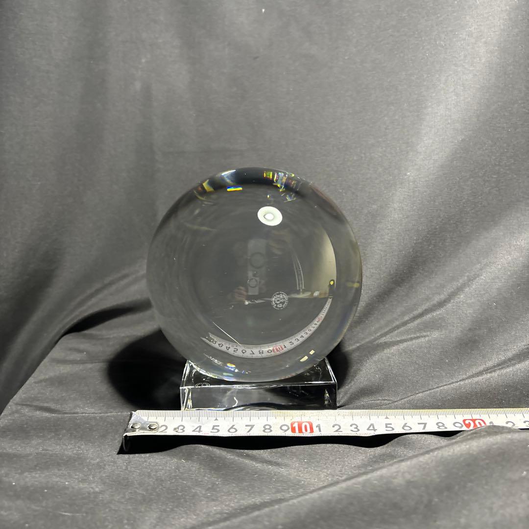 バカラ シリウス 水晶玉 15センチ 台座付き 丸玉 スフィア