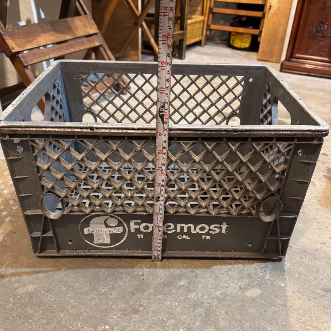 vintage USA70's milk crate ミルククレート
