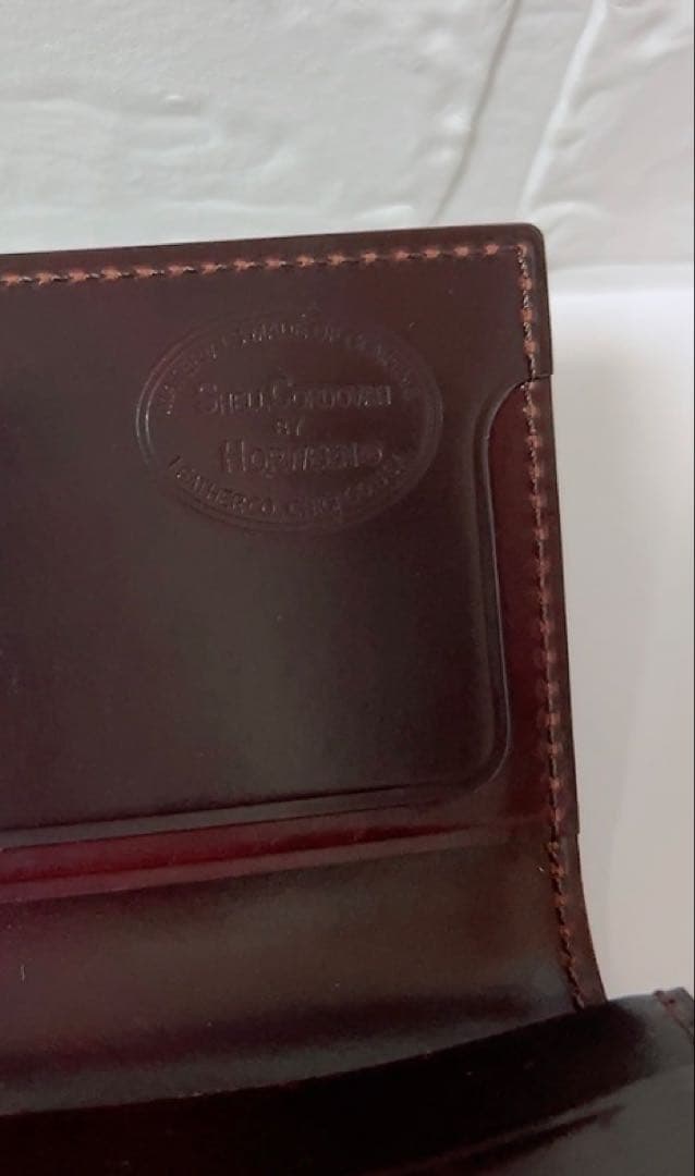 ガンゾ　GANZO 名刺入れ　カードケース　ブラウン　馬革　未使用品