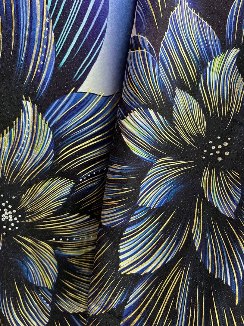 SWEETANGEL ラインストーン振袖 完全フルセット 大輪 ダリア 振袖一式