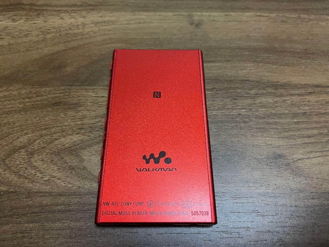 SONY WALKMAN NW-A35 シナバーレッド 美品