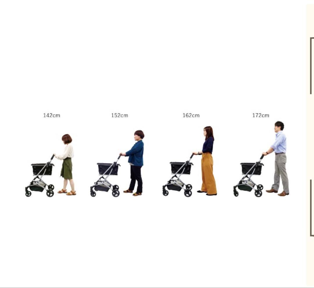 美品　EcoCa エコカ　ショッピングカート　マイバスケット　シルバーカー