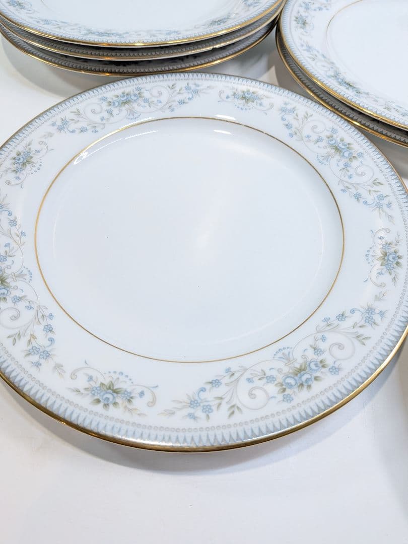 P977 希少 ノリタケ NOBLE 2600 プレート 21枚 金彩 花柄