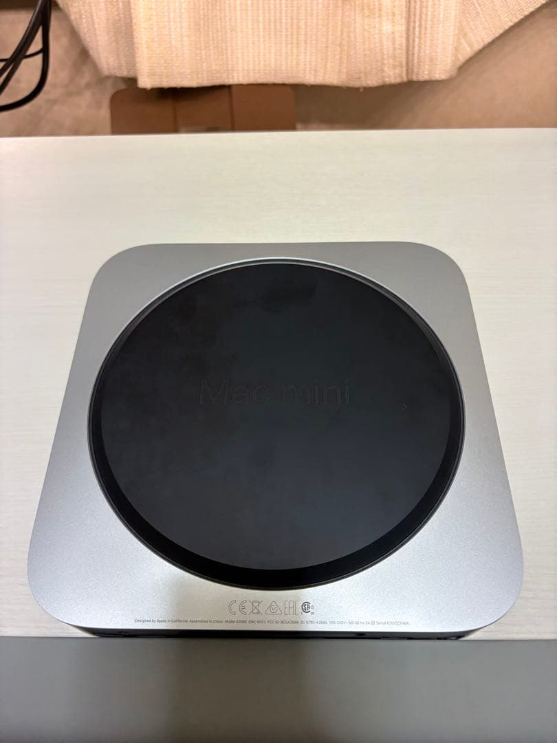 【23年モデルM2チップ】Apple Mac mini 256GB8コアCPU