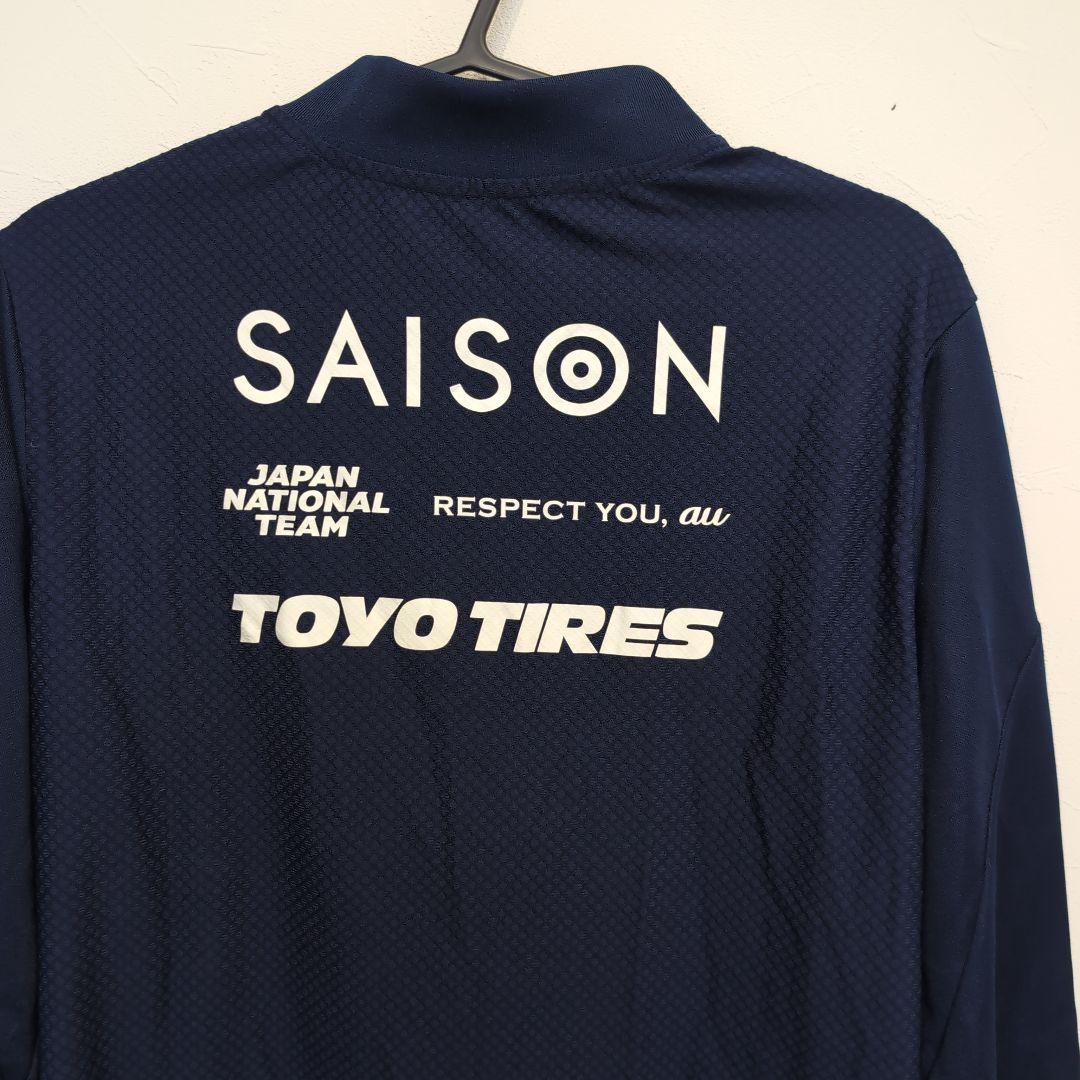 adidas 日本サッカー協会 ジャージ ネイビー　レディースサイズ３XＬ