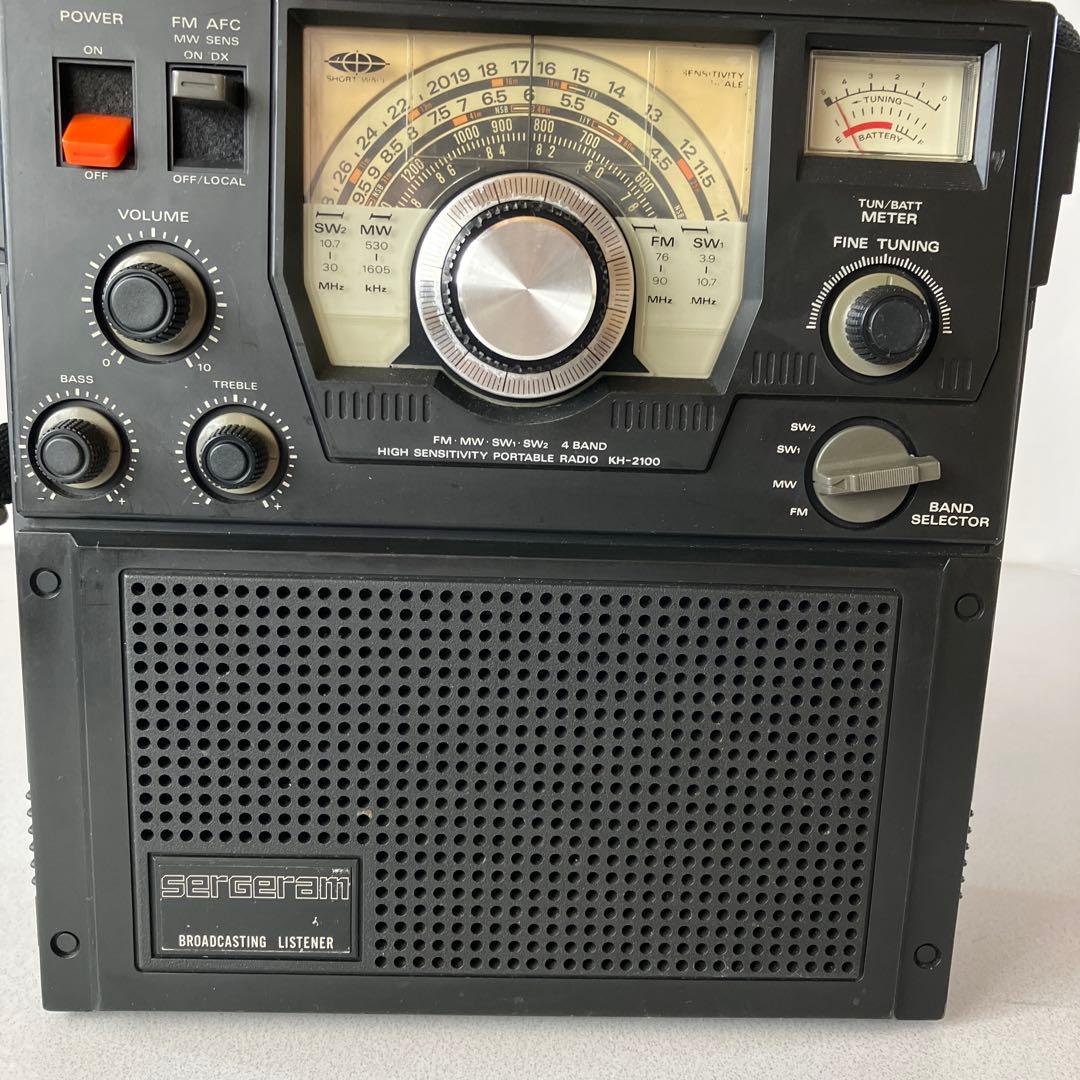 日立ＢＣＬラジオ　サージラム　　　　　　　　ＫＨー２１００　完動品