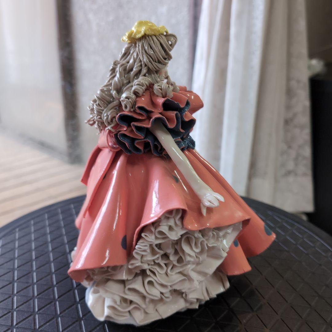 一点物　陶器製人形　陶器人形　ロマンドール　ハンドメイド　置物　西洋人形