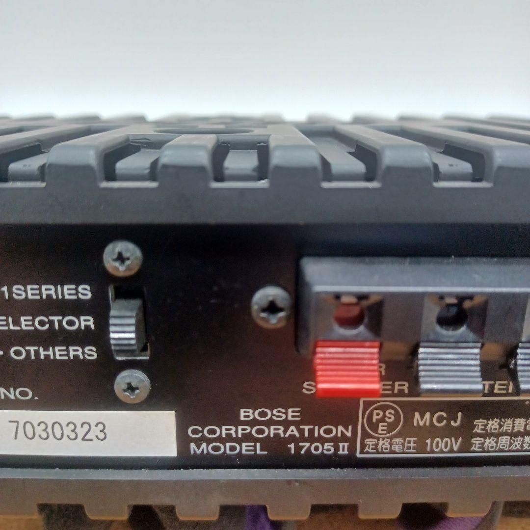 BOSE　パワーアンプ　MODEL 1705Ⅱ