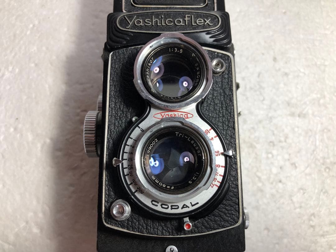 YashicaFlex 二眼レフカメラ レザーケース付き