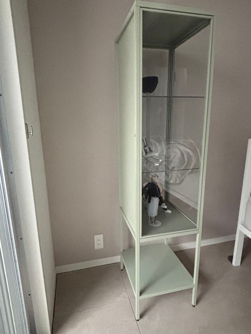 IKEA RUDSTA ルードスタ コレクションケース ライトグリーン