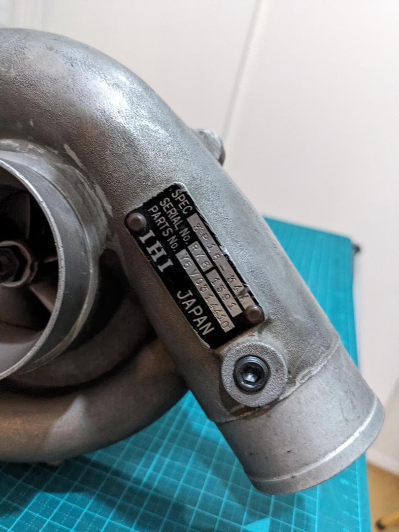 IHI RX6 タービン　ターボチャージャー 3P16-34A 1391