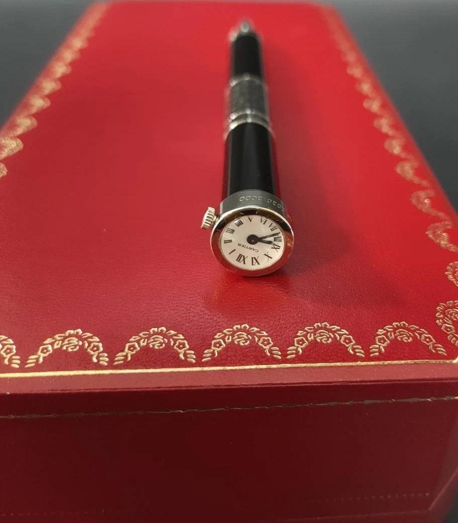 カルティエ 限定品 時計 カレンダー 付きボールペン Watch