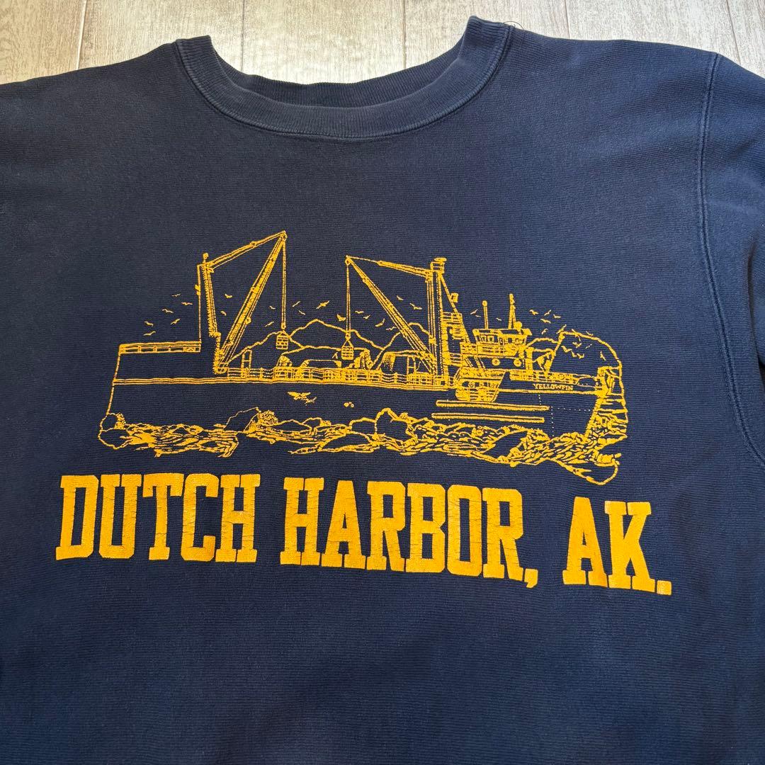 80s 90s Champion Reverse Weave スウェット 袖プリ