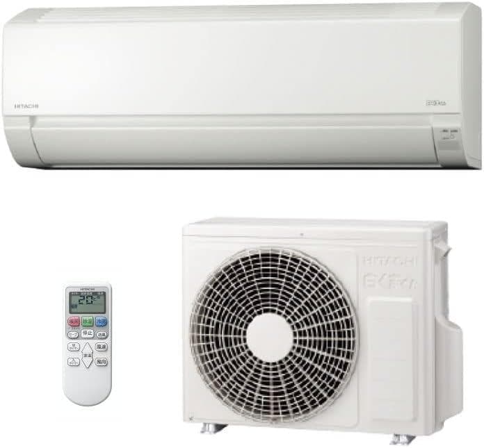 F077　新品未使用品　HITACHI　エアコン　白くまくん RAS-AJ22L