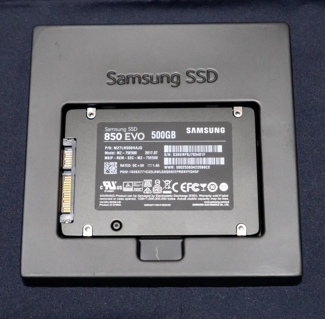 Samsung 850 EVO 500GB SSD 本体