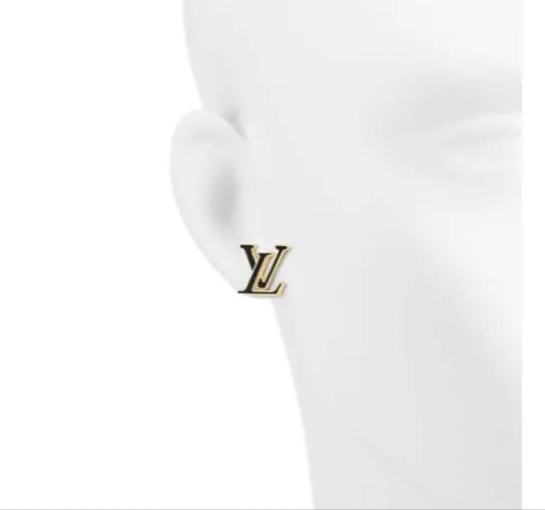 れ*）様 正規品Louis Vuitton LVロゴ ピアス ゴールド 美品