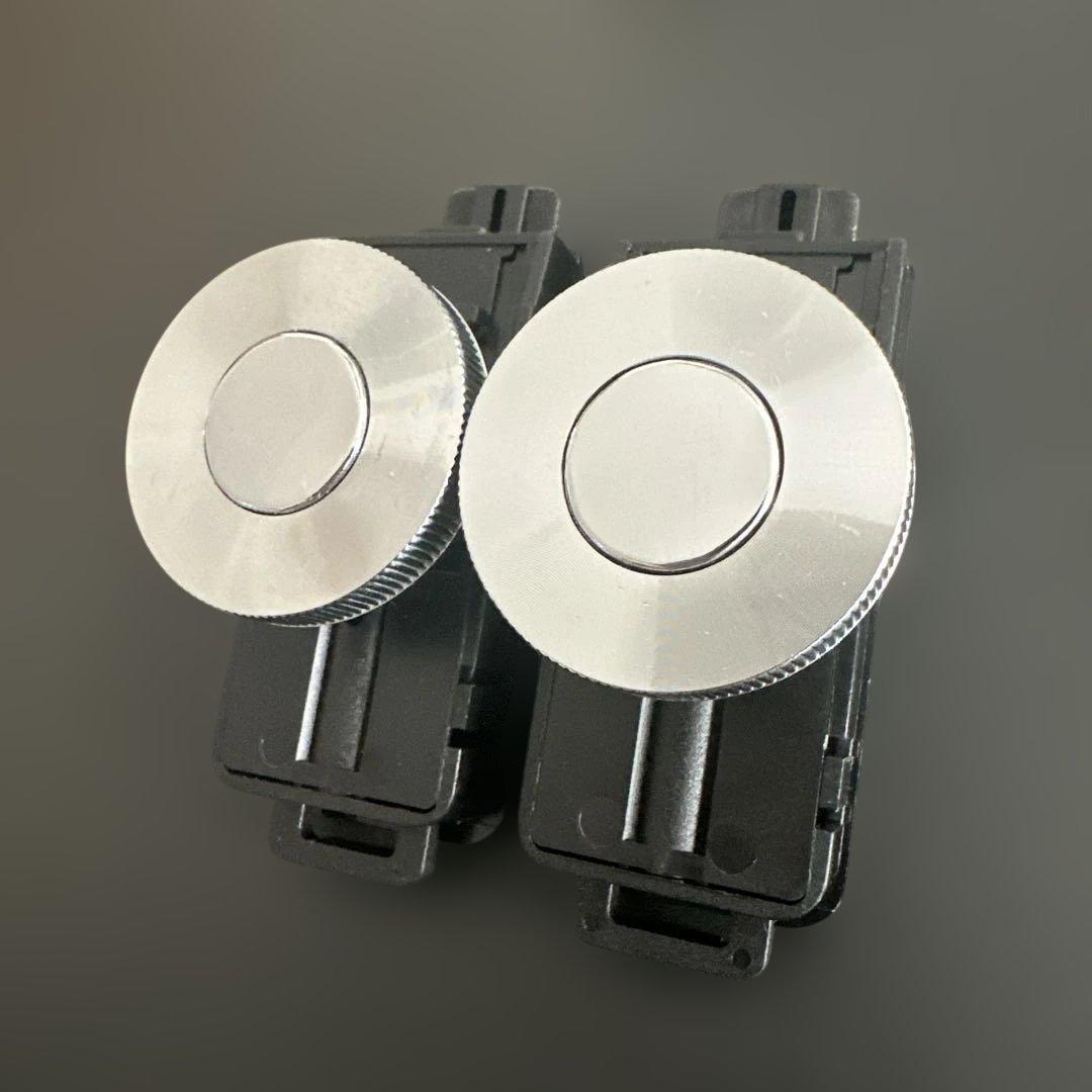 USMハラー ドア ハンドル セット 鍵穴なしタイプ 2点