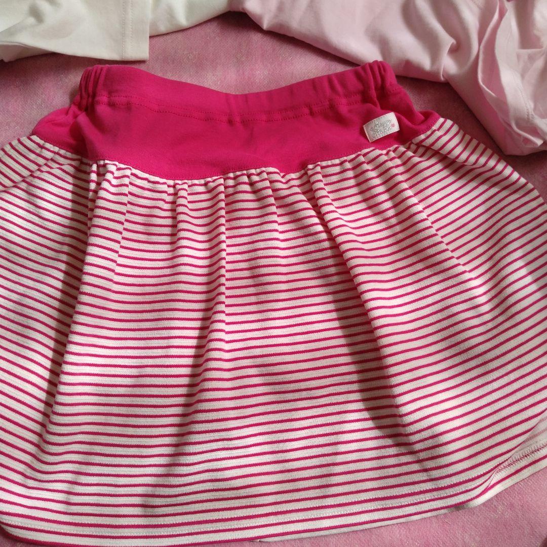 新品　未使用　メゾピアノ　トップス　スカパン　130　140