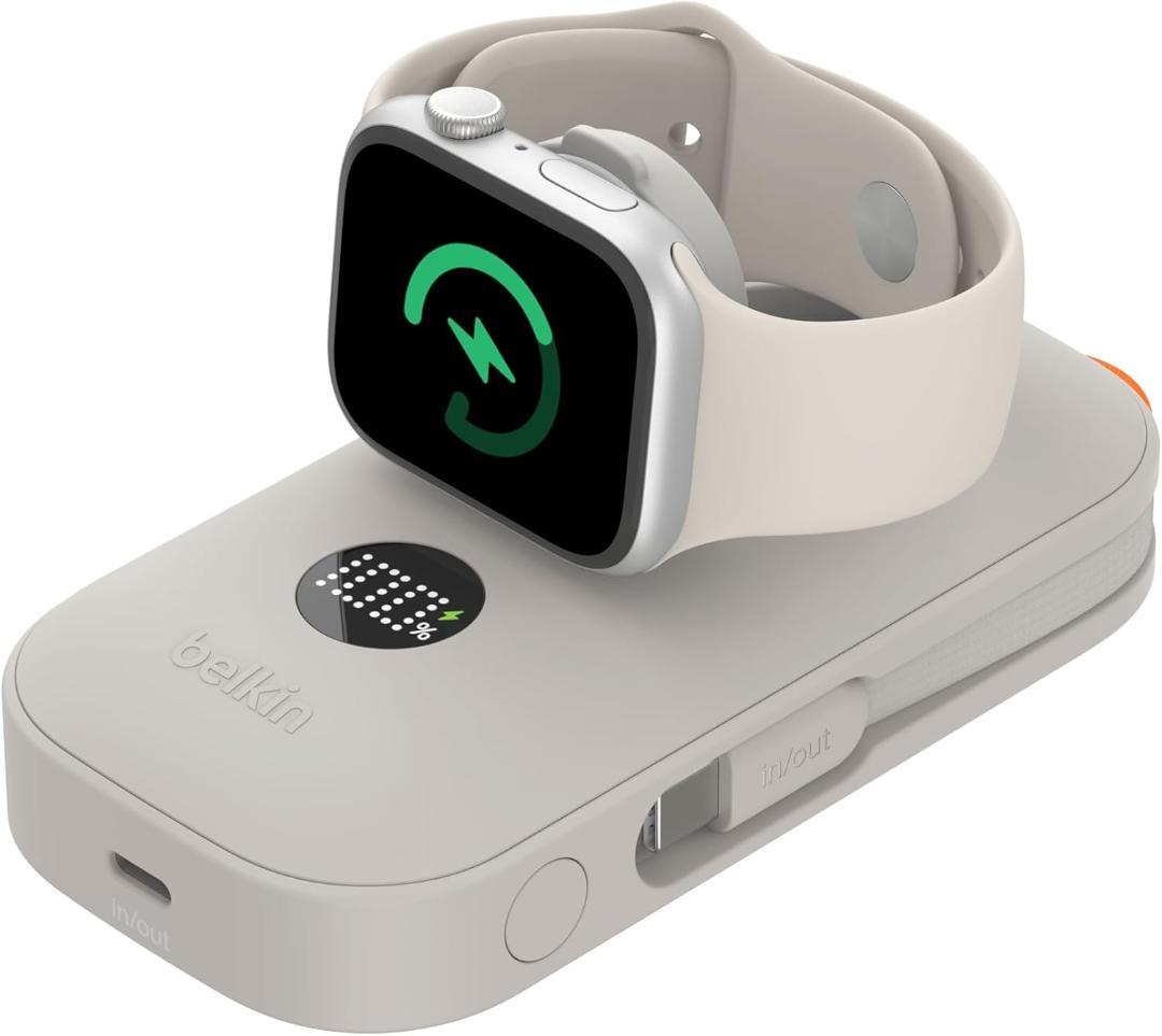 Belkin モバイルバッテリー10000mAh 最大45W　アップルウォッチ