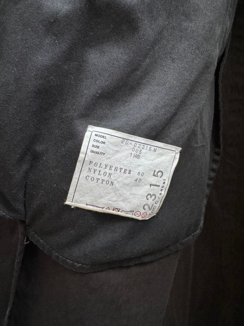 <年末大幅値下>sacai x Ten C モッズステンカラードッキングコート