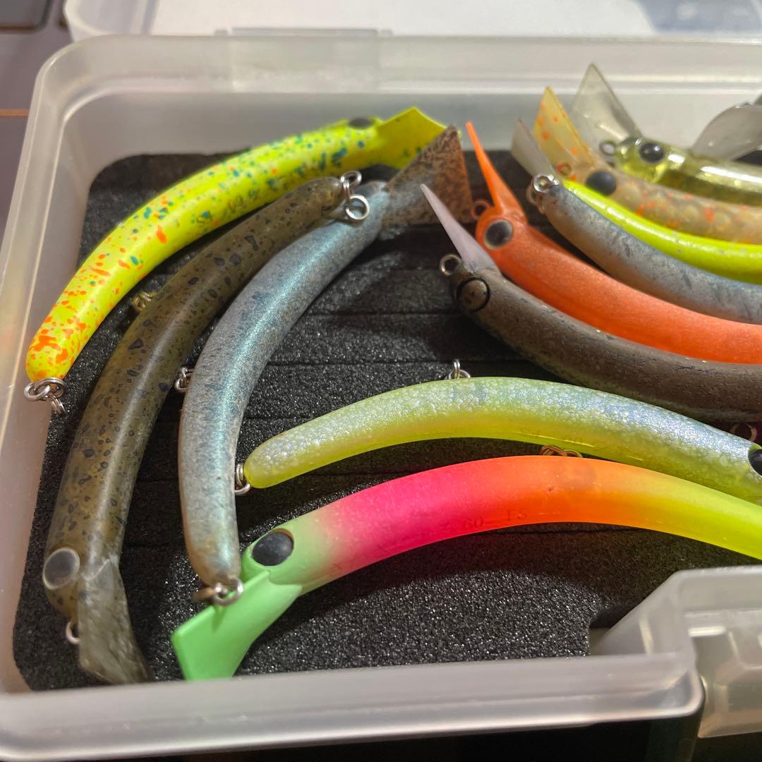 【オリカラ】　グローン　さかさにょろ60fs 16個トラウト　テヘペロ　マジキチ