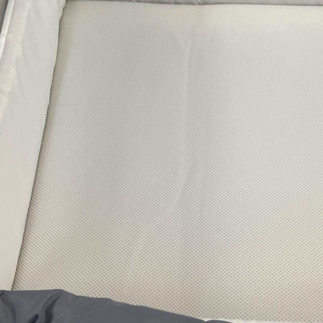 【極美品・良品】アップリカ ココネルエアーベビーベッド グレーベアー