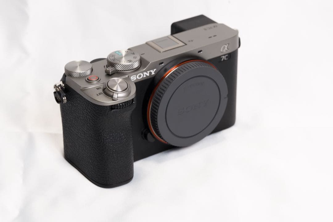 シャッター数100枚以下 α7cⅡ シルバー ソニー カメラSONY