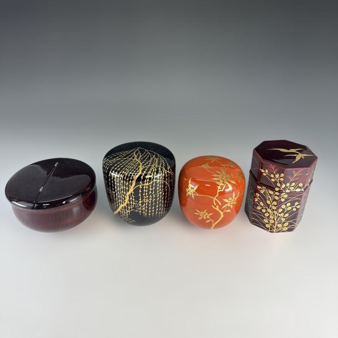 【中古品】高野浩雲造　井伊宗観好　十二月茶器（共箱）USED〈税込・送料込〉
