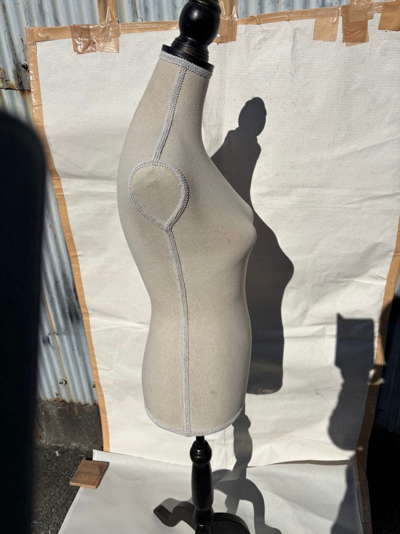 アンティーク　エレガントなトルソー　ボディマネキン　洋装ソーイング 布製女性用