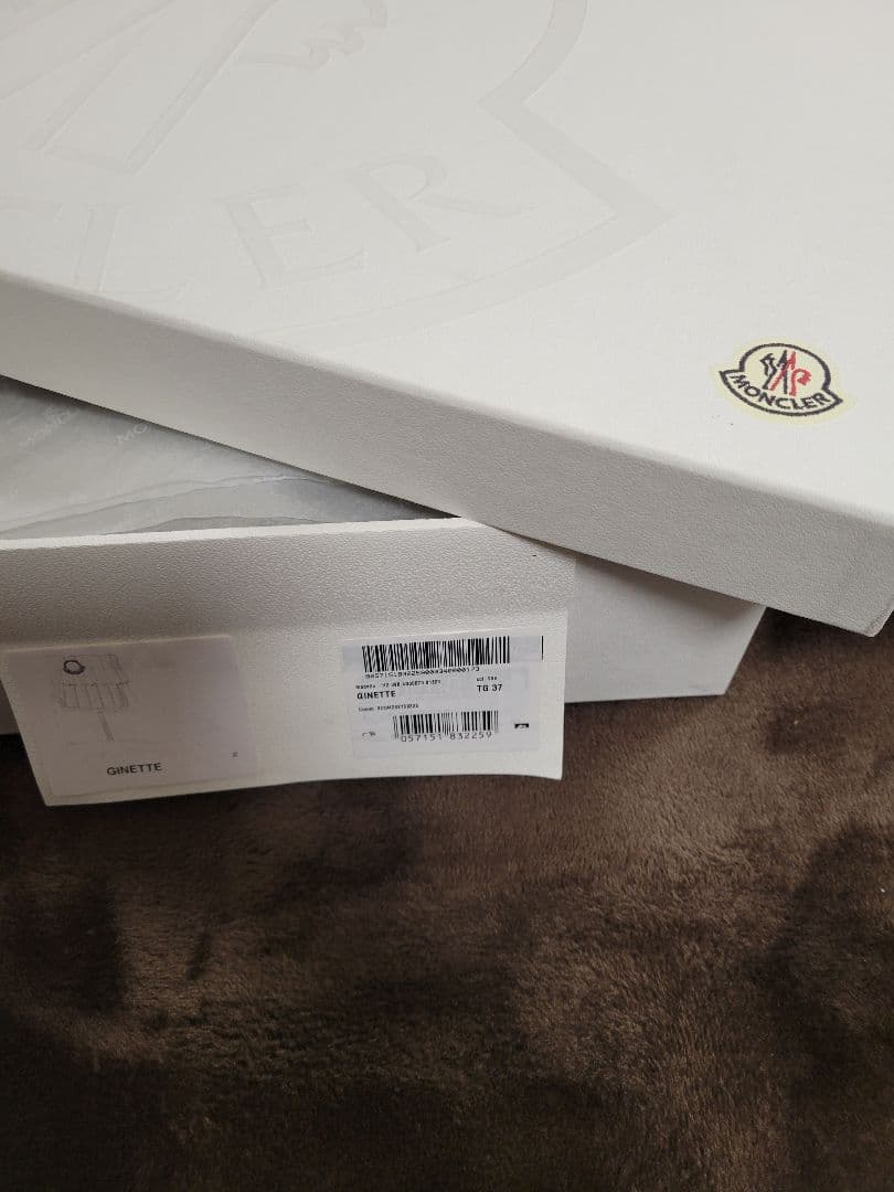 moama‼️人気MONCLER ニットブーツ TG37 黒 定番⭐