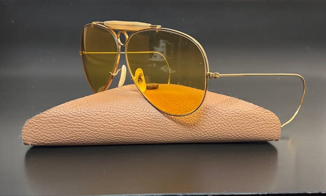 【希少美品】70s B&L RAY-BAN USAシューター縄手/カリクローム