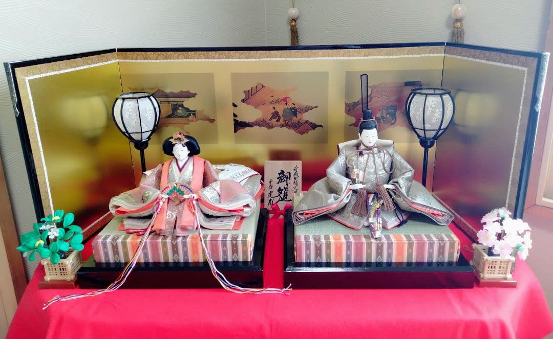 有職雛　京雛　内裏雛　親王飾り　ひなまつり　季節飾り　ディスプレイ　インテリア