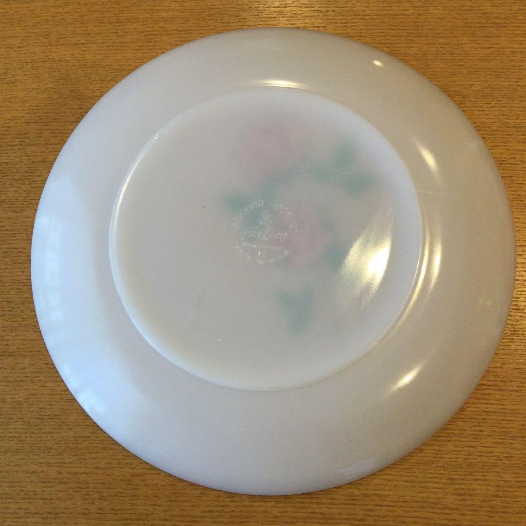 ファイヤーキング アニバーサリーローズ プレート 25cm ４枚セット