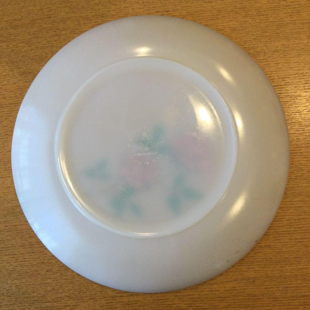 ファイヤーキング アニバーサリーローズ プレート 25cm ４枚セット