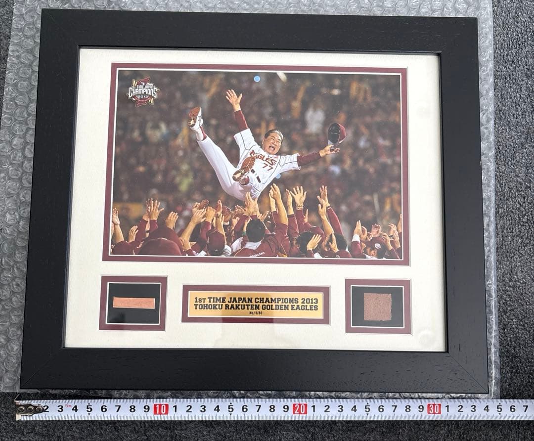東北楽天ゴールデンイーグルス　2013 初優勝　星野監督　胴上げフォトパネル