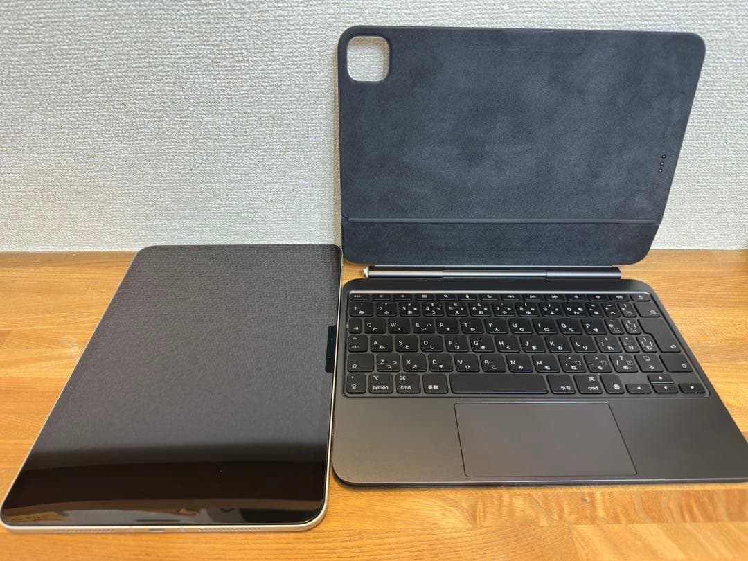 iPad Pro 11インチ　M4 1T セルラー　Magic keyboard