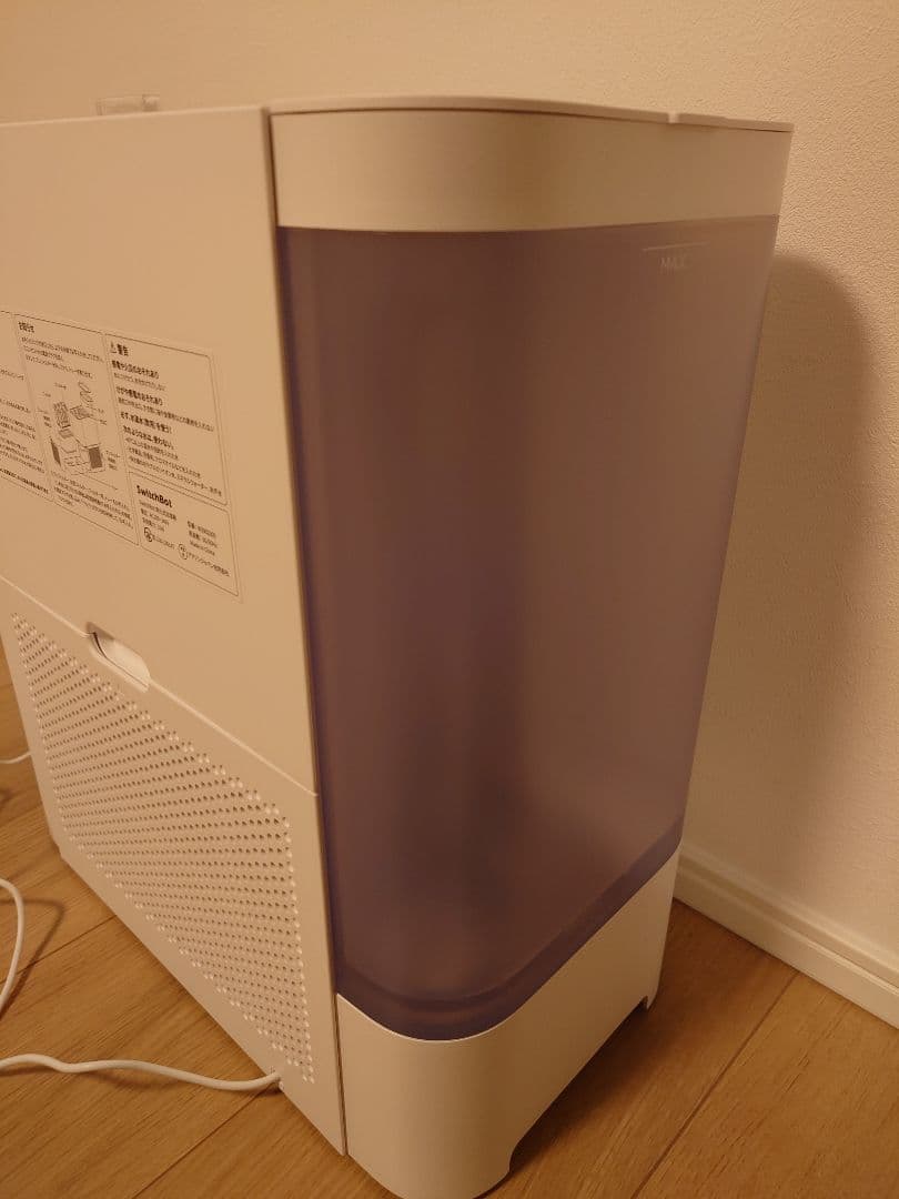 【ほぼ新品】SwitchBot 気化式加湿器 4.5L 21畳対応