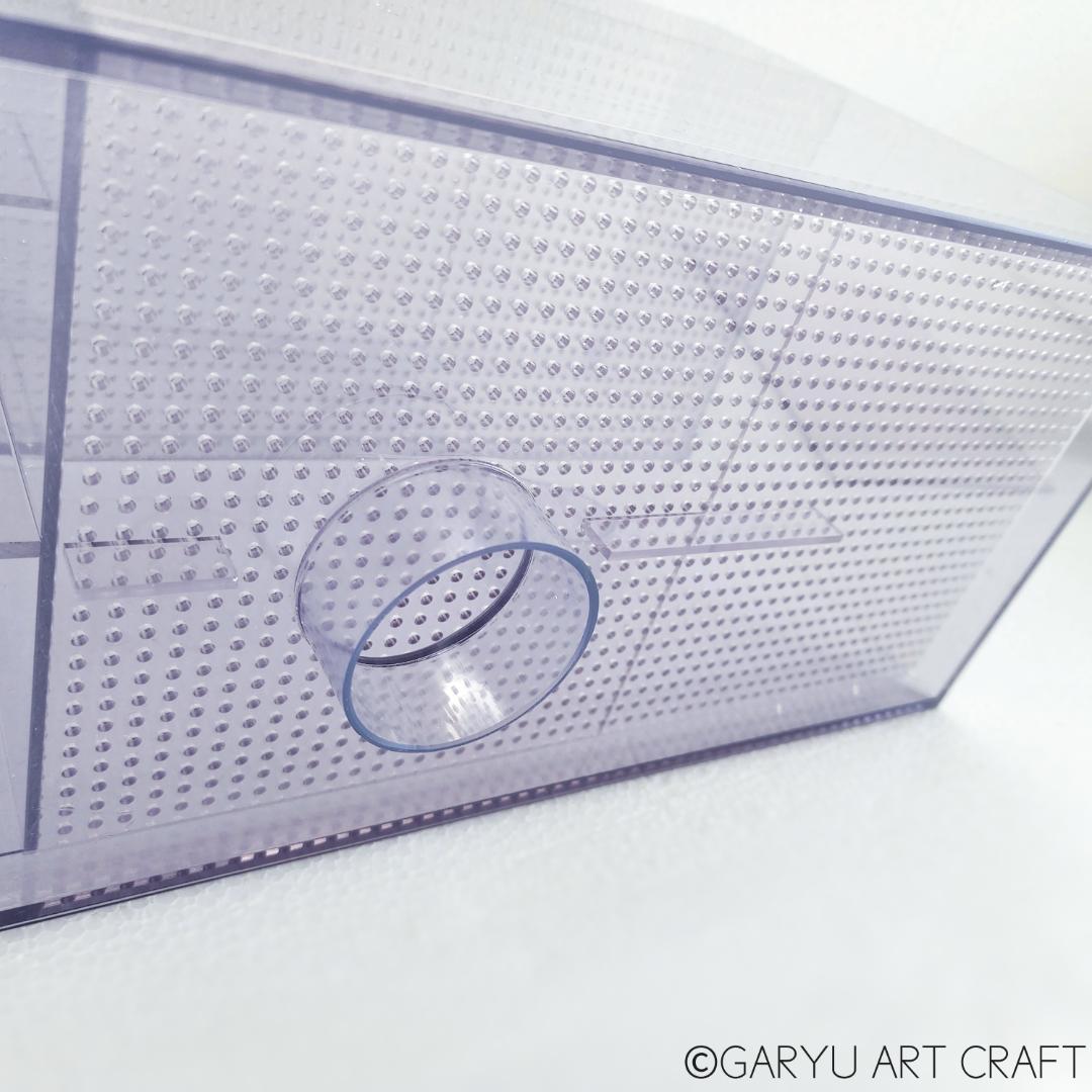 ドライ式ウールボックス□W120×D290×H300□濾過槽□オーバーフロー水槽