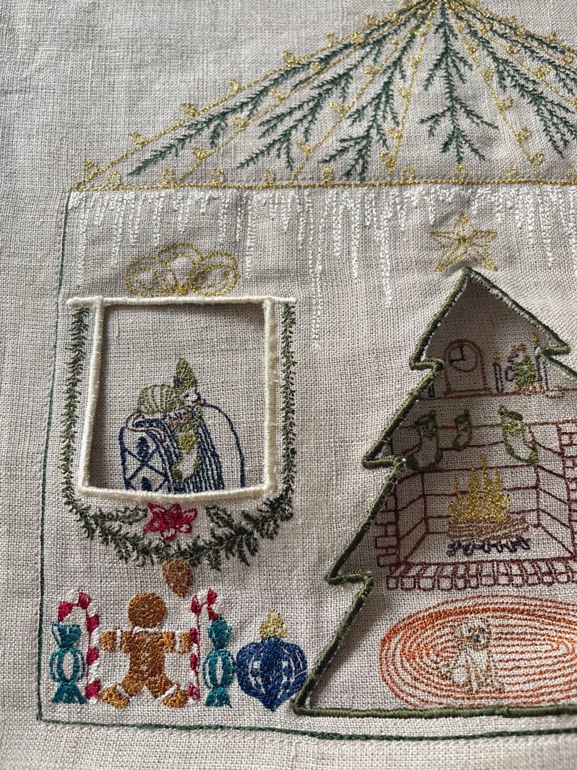 新品　コーラルアンドタスク　ポケット クッションカバー