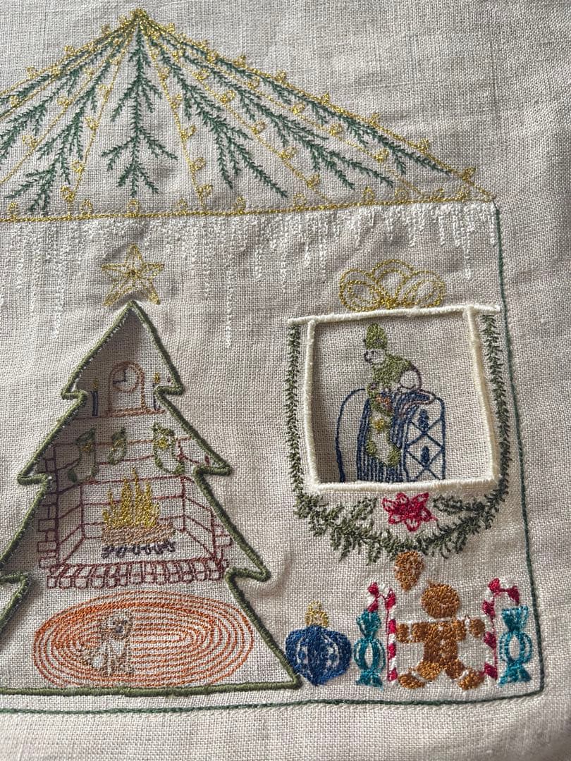 新品　コーラルアンドタスク　ポケット クッションカバー