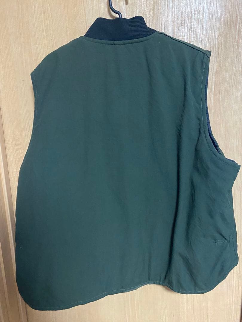 希少　USA製　Carhartt ダークグリーン　ダックベスト　カーハート❤️❤️❤️