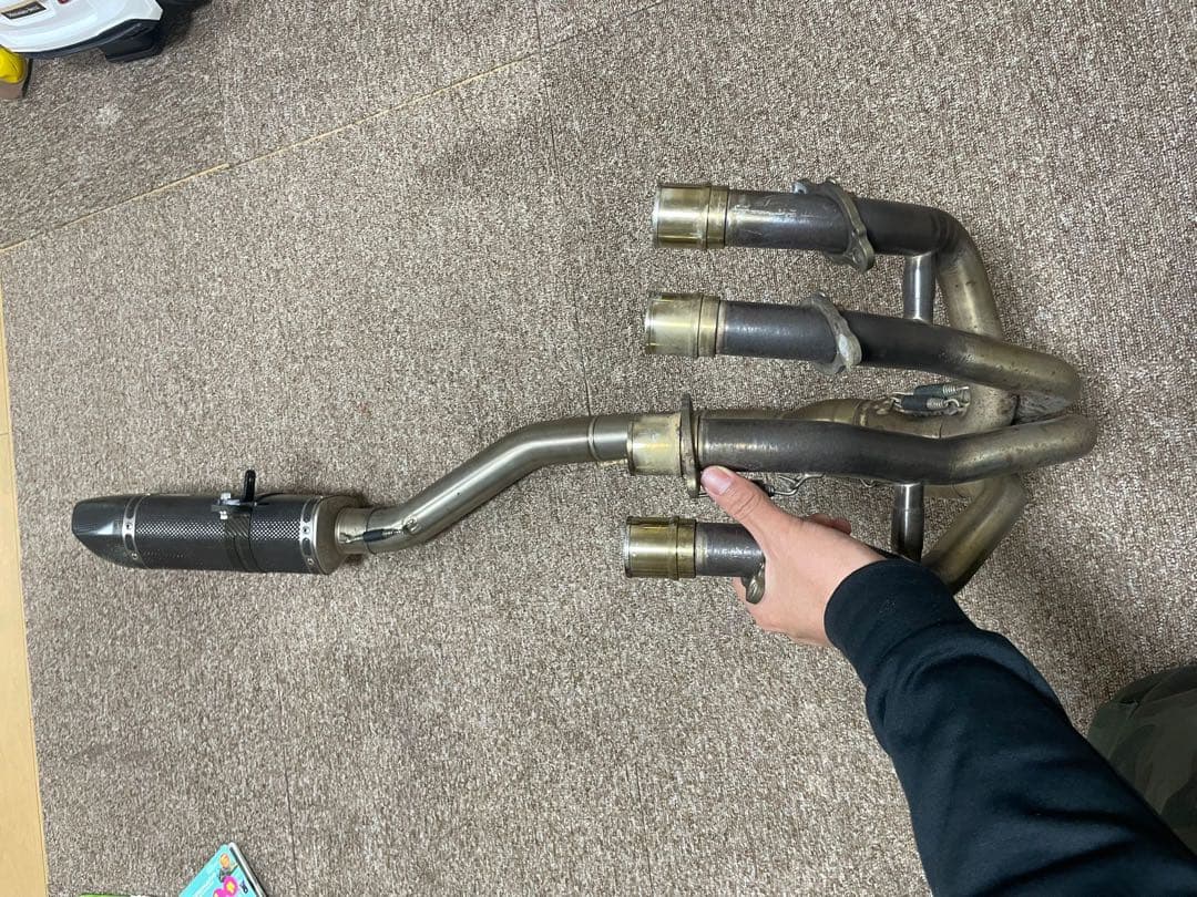 zx25r AKRAPOVIC レーシングライン マフラー