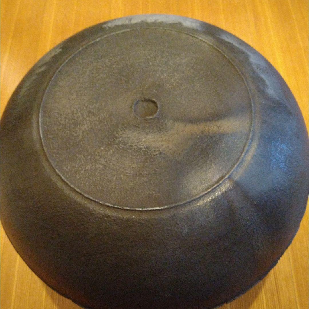 【逸品】茶道具　甑口釜　八景地紋　天猫　浄心極