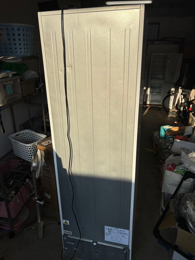 女性オーナー24年製 ニトリ 274L 2ドア冷蔵庫 NR-274L WH