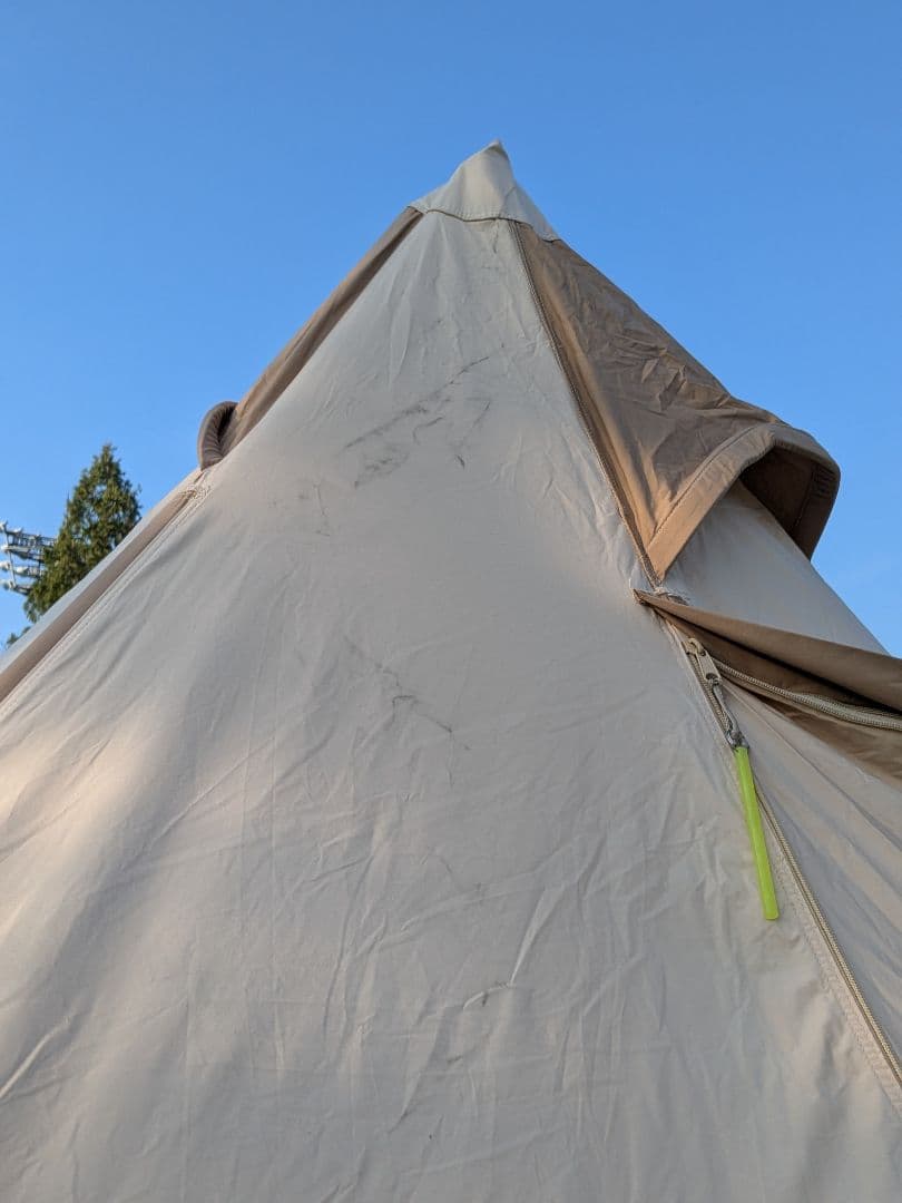 s'more（スモア）　Tetto　ワンポールテント　ポリコットン