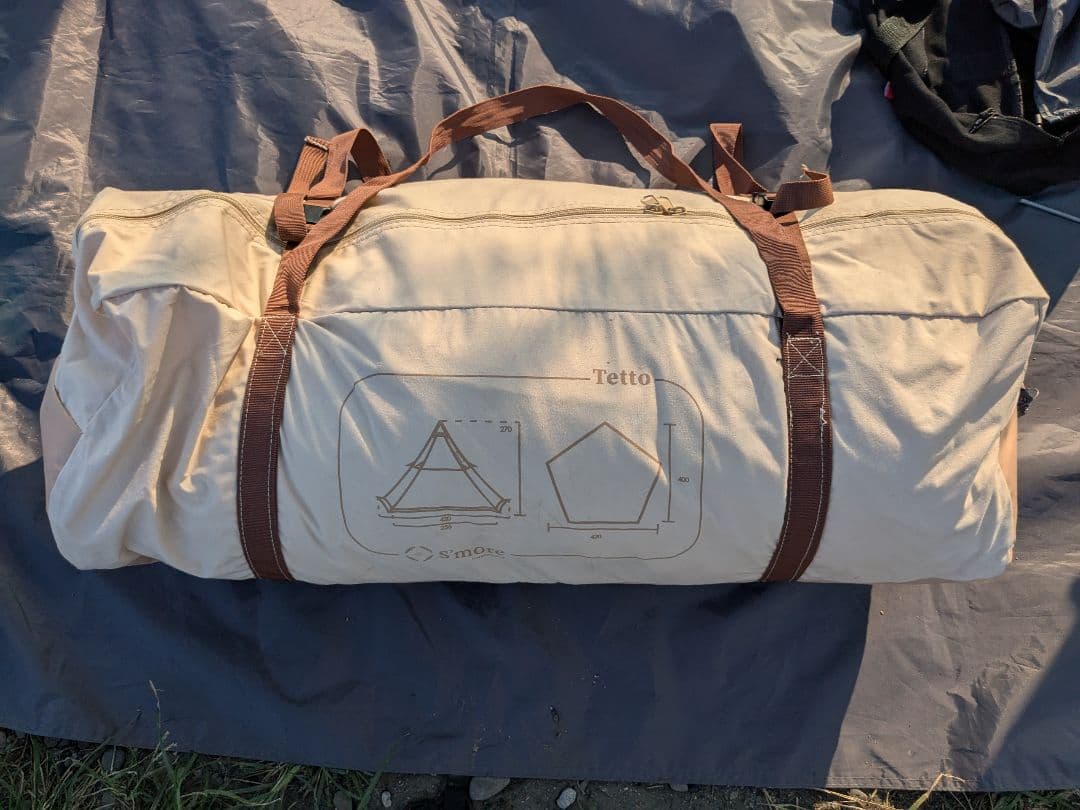 s'more（スモア）　Tetto　ワンポールテント　ポリコットン