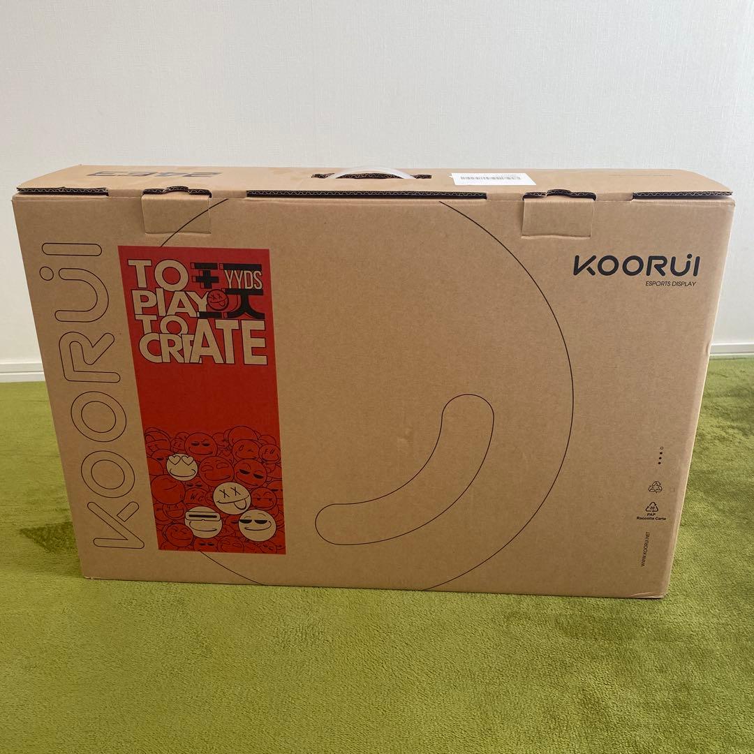 【正常動作○/付属品完備】KOORUI 24E3 ゲーミングモニター