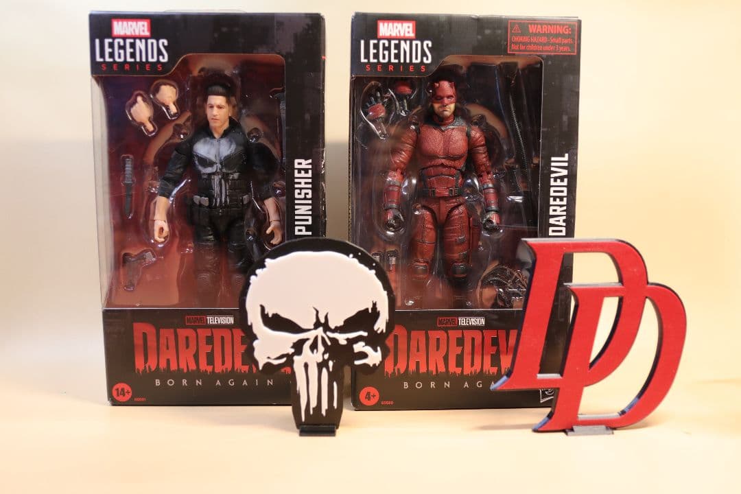 新品未開封デアデビル＆パニッシャー 2体セット＋ジオラマパーツ2点オマケ