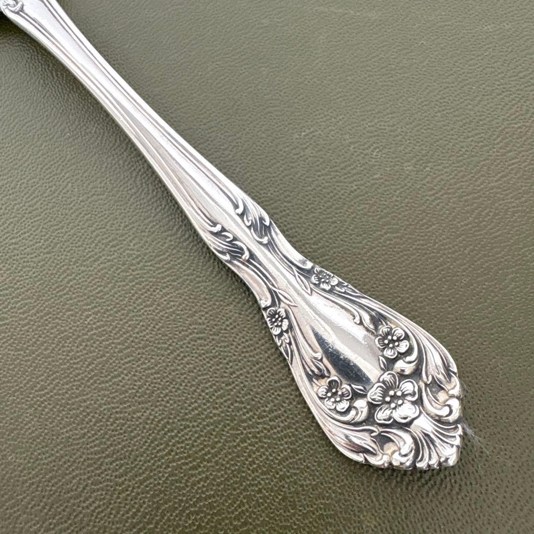 ビンテージ　ALVIN STERLINGフォーク　純銀　シャトーローズ　シルバー